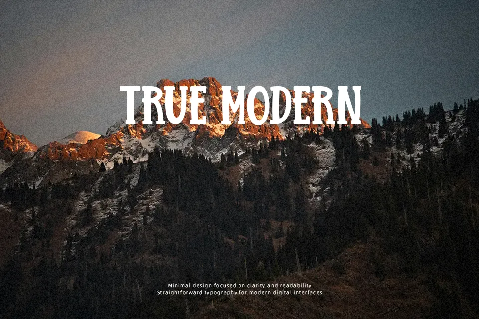 Brosia Font Display Font Preview for Logo