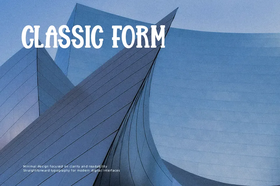 Brosia Font Display Font Preview for Social Media