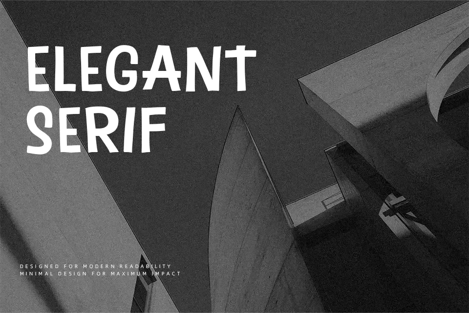 Brown Coffee Font Font Preview for Modern Restaurant