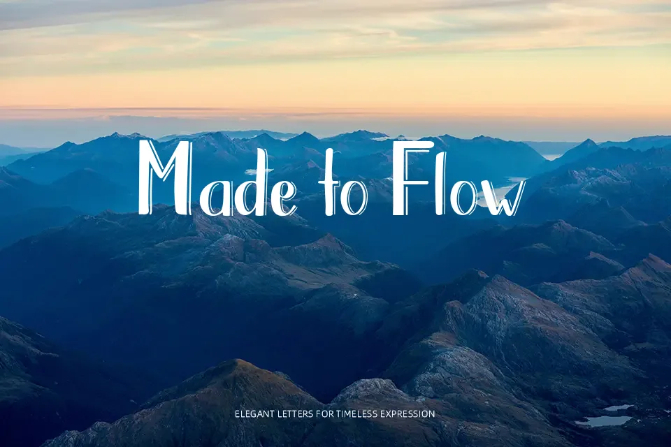Brunella Font Calligraphy Font Preview for Logo