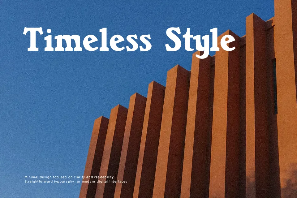 Brunstfield CF Font Display Font Preview