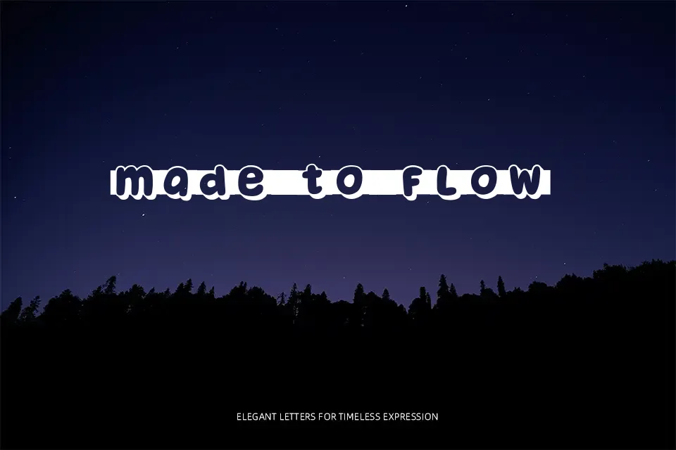 Brush Font Font Preview for Creative Mood