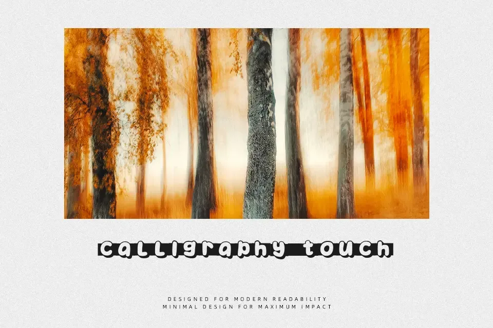 Brush Font Brush Font Preview