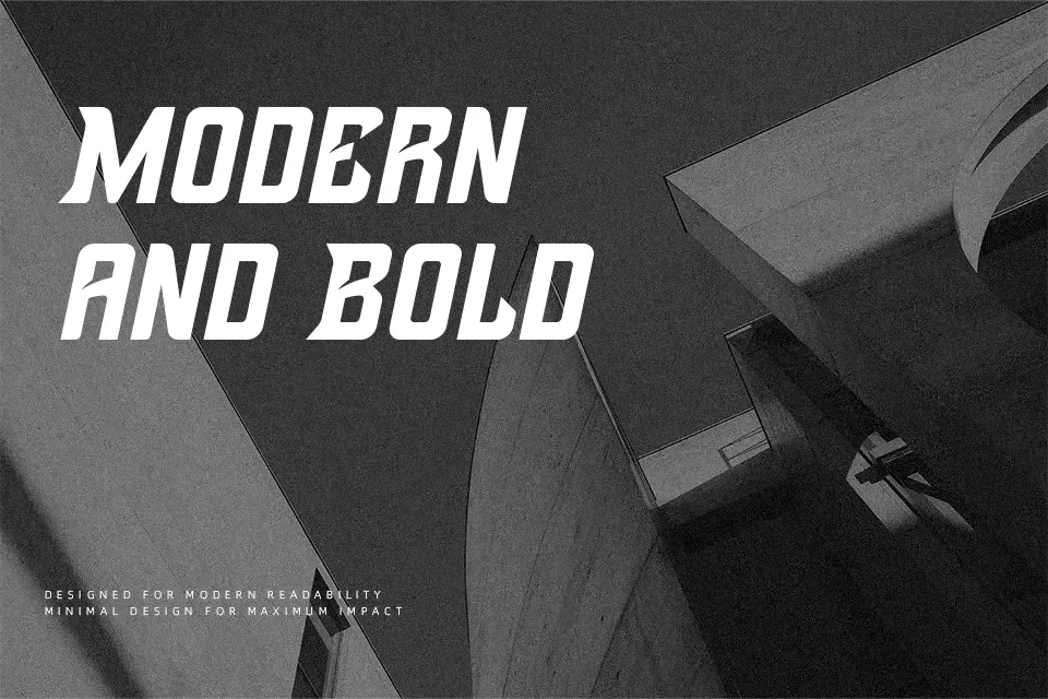 Brutals Font Font Preview for Clean Headline