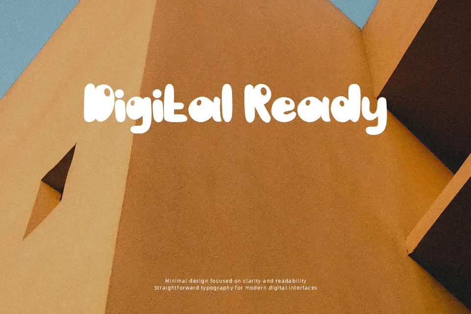 Bubble Cute Font Font Preview for Soft Packaging