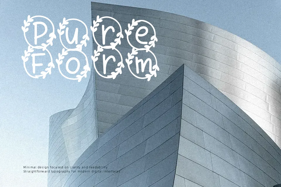 Bubble Heart Monogram Font Font Preview for Romantic Logo