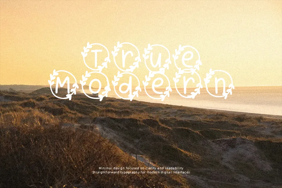 Bubble Heart Monogram Font Decorative Font Preview for Valentine
