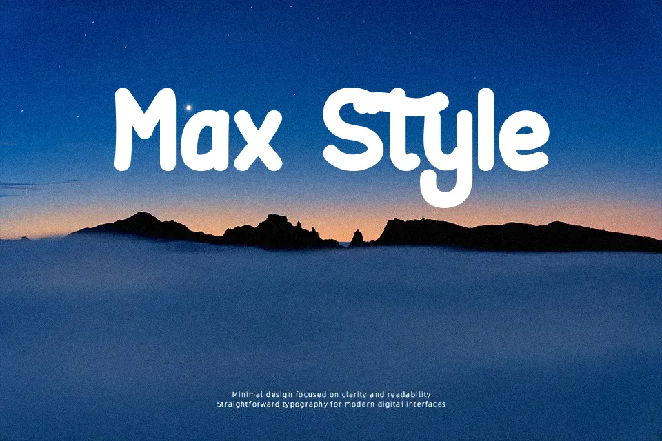 Bubble Lemon Font Rounded Font Preview for Social Media