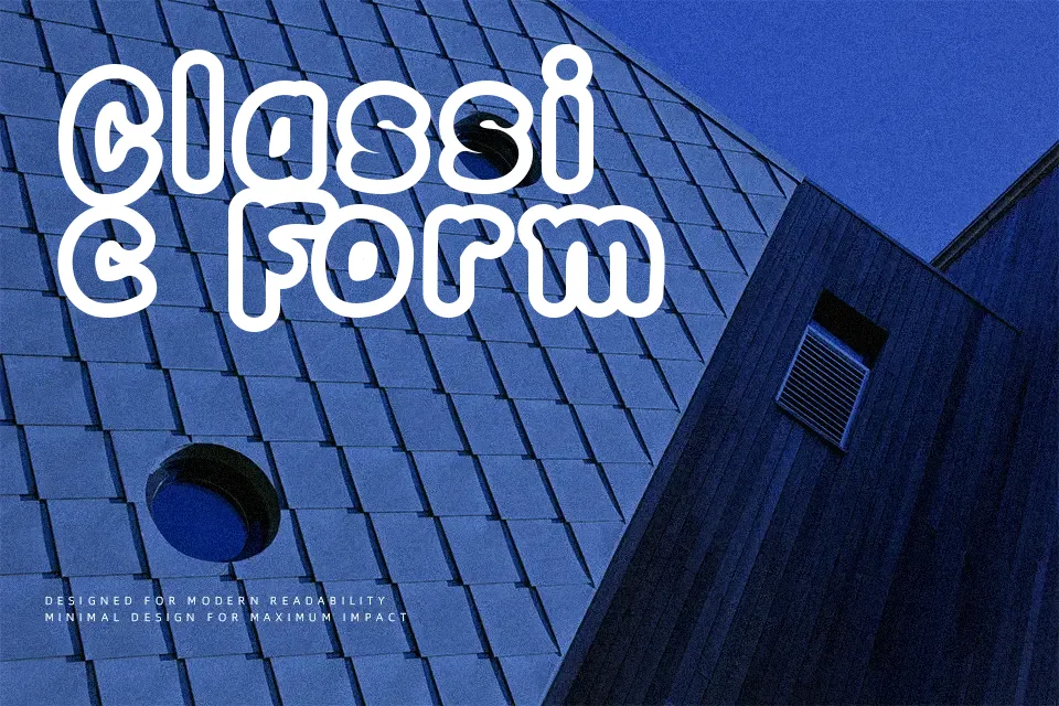 Bubble Lemon Font Rounded Font Preview for Poster