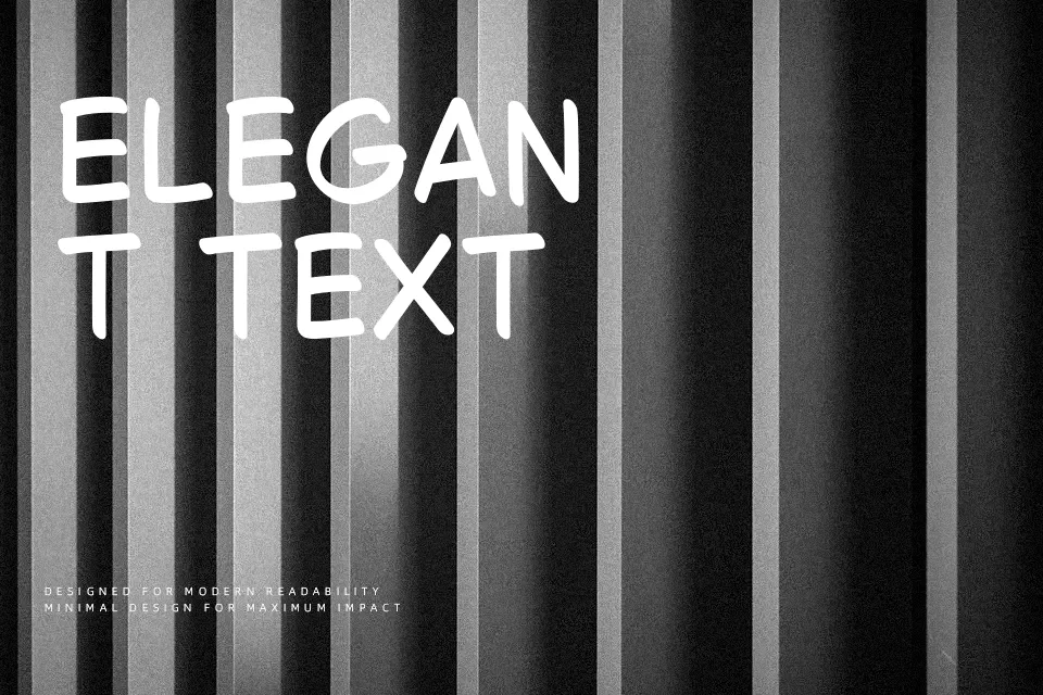 Bubble Sans Font Font Preview in Latin