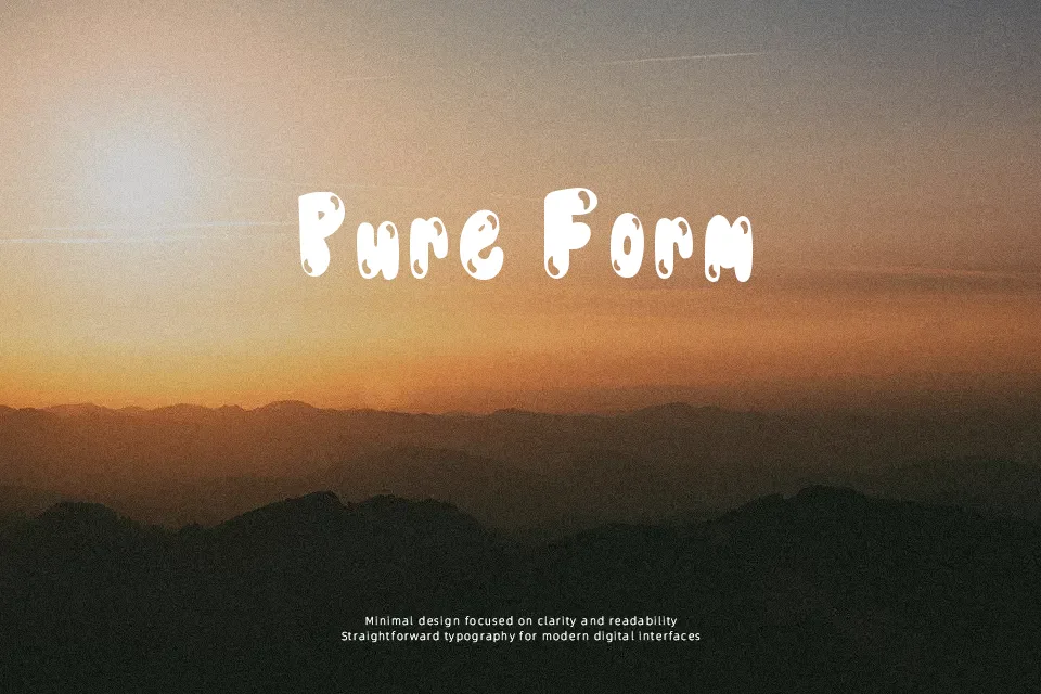 Bubblez Font Font Preview for Creative Logo