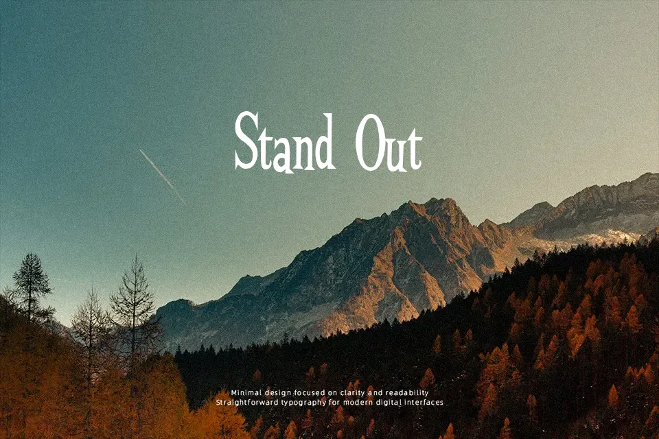 BudBird Font Font Preview for Creative Logo
