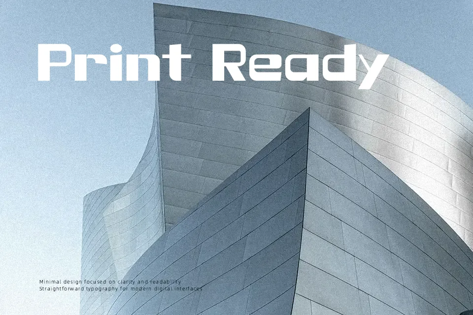 Bufs Font Font Preview for Modern Headline