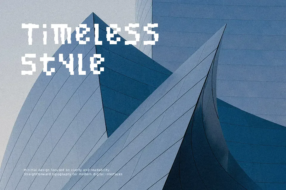 Bugged Bit Font Decorative Font Preview