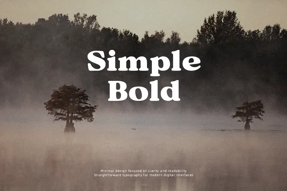 Bulland Font Font Preview for Creative Poster