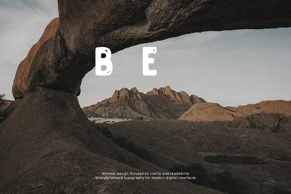 Bulles de chocolats Font Font Preview for Groovy Poster