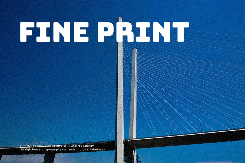 Bungee Font Font Preview for Bold Poster