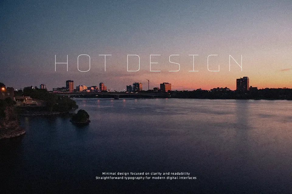 Bungee Hairline Font Font Preview for Creative Headline