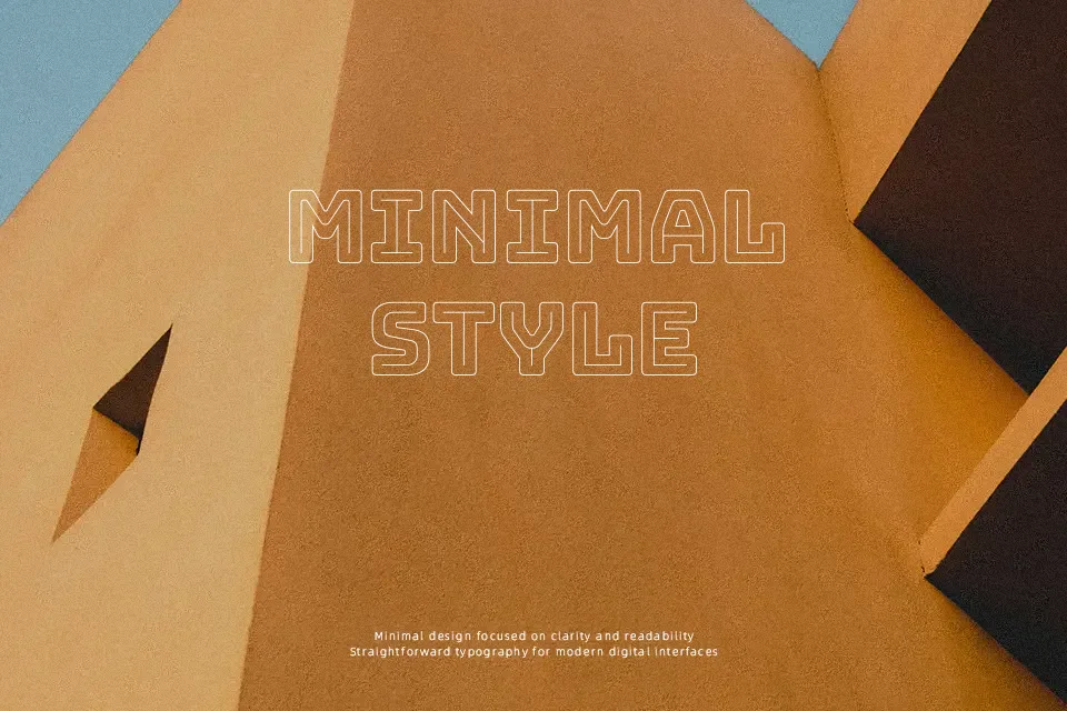 Bungee Outline Font Font Preview for Artistic Branding