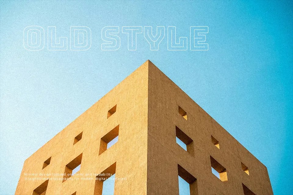 Bungee Outline Font Decorative Font Preview for Poster