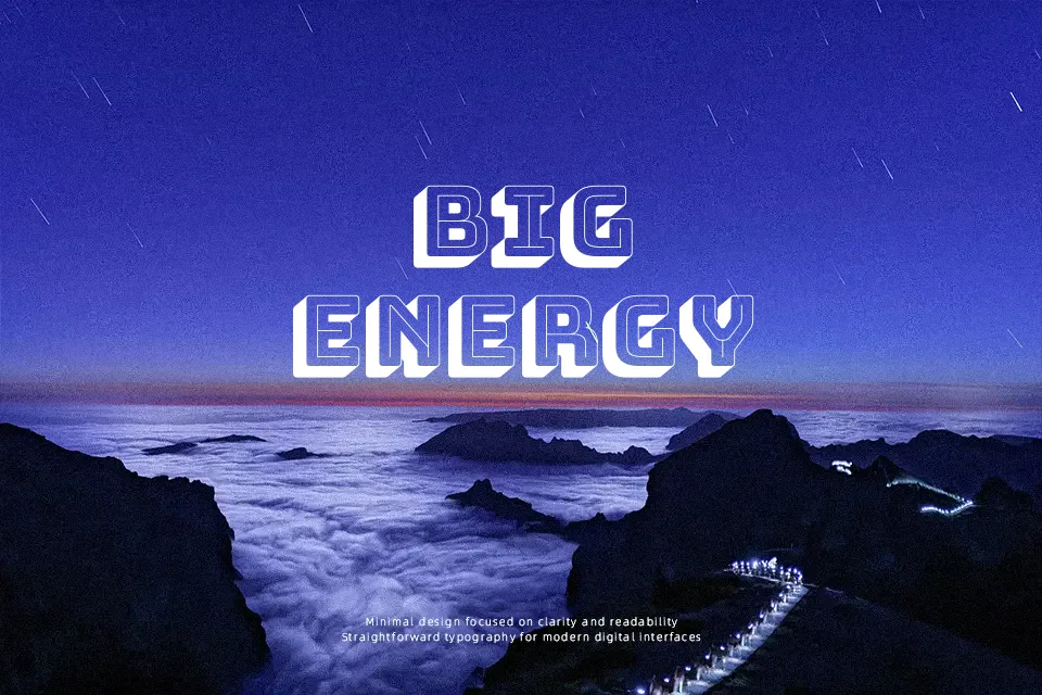 Bungee Shade Font Font Preview for Bold Poster
