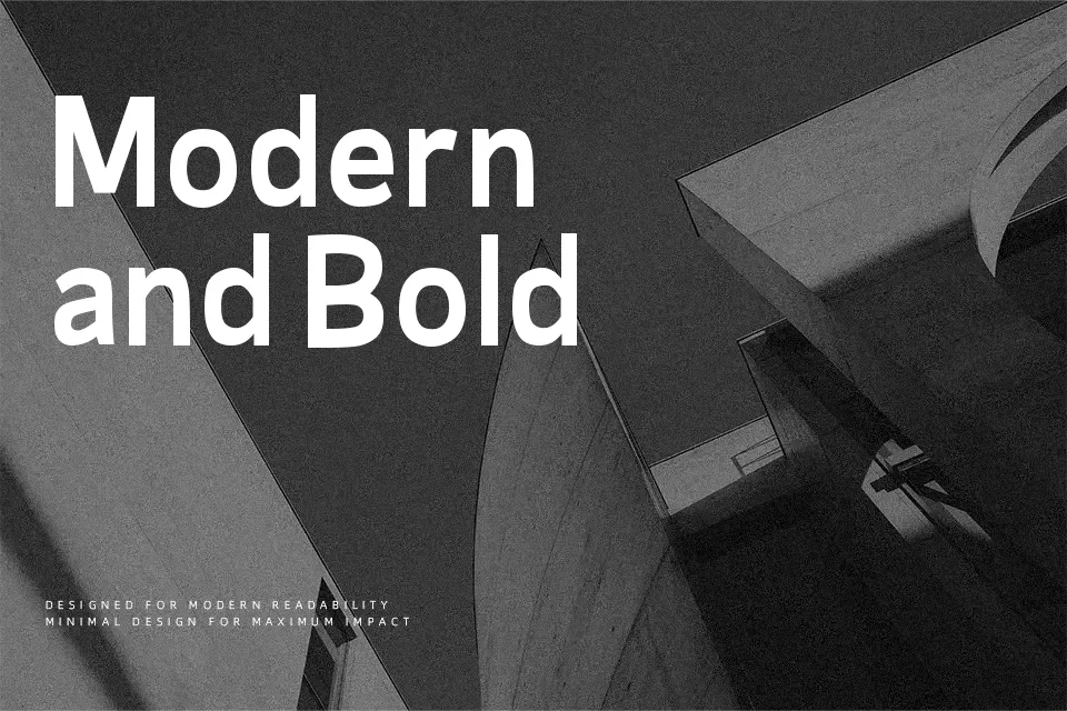 Burbin Casual NC Font Font Preview for Bold Poster