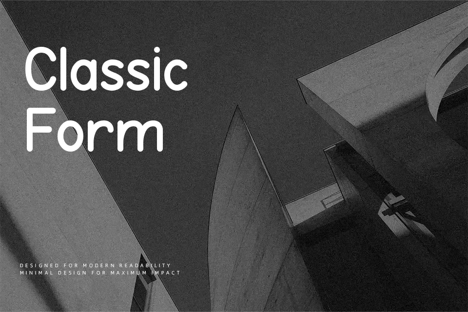 Burd Sans Font Sans Serif Font Preview for Poster