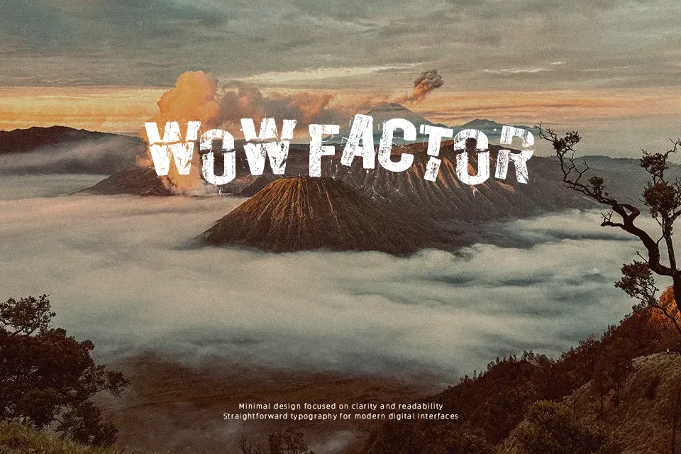 Burn out, fade away Font Font Preview for Gaming