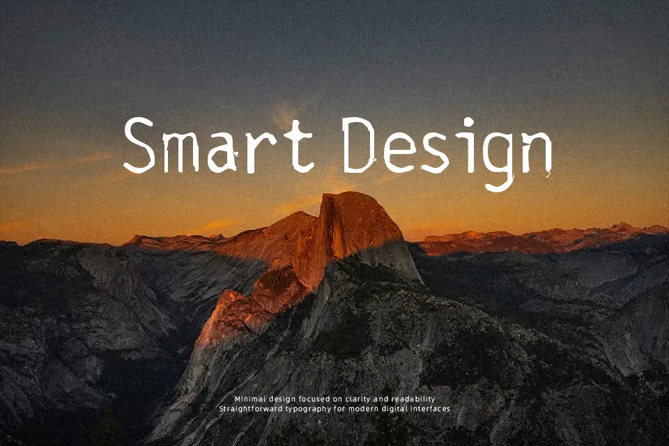 Burned Gothic Font Font Preview for Creative Social Media