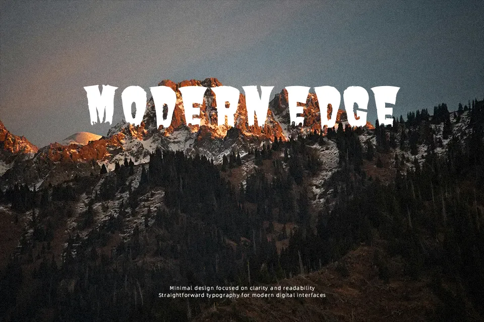 Butcherman Font Decorative Font Preview