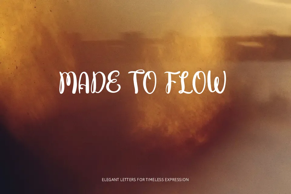 Butterfly Font Font Preview for Social Media