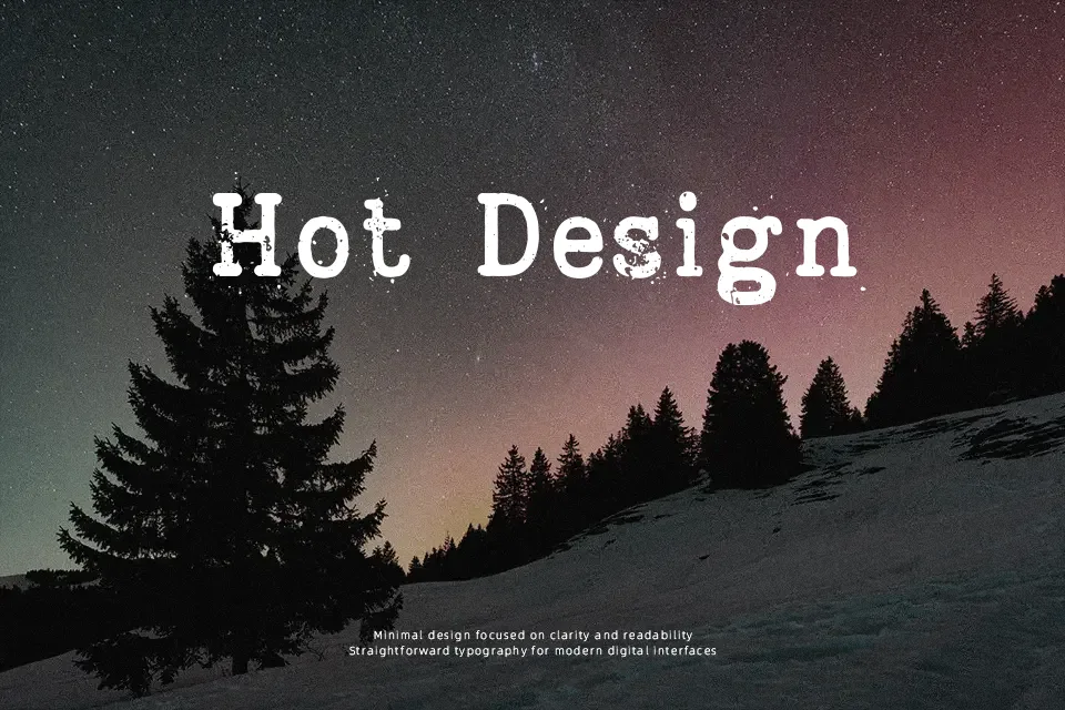 Bygonest Typewriter Font Font Preview for Retro Branding