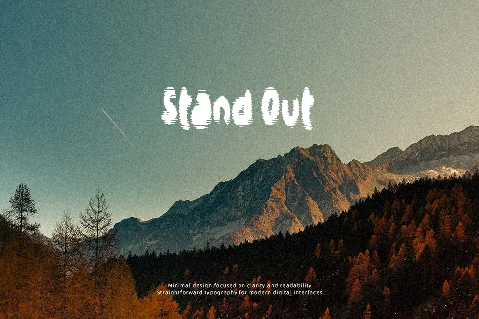 c Corak Font Font Preview for Creative Poster