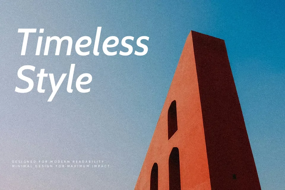 Cabin Font Font Preview for Clean Body Text