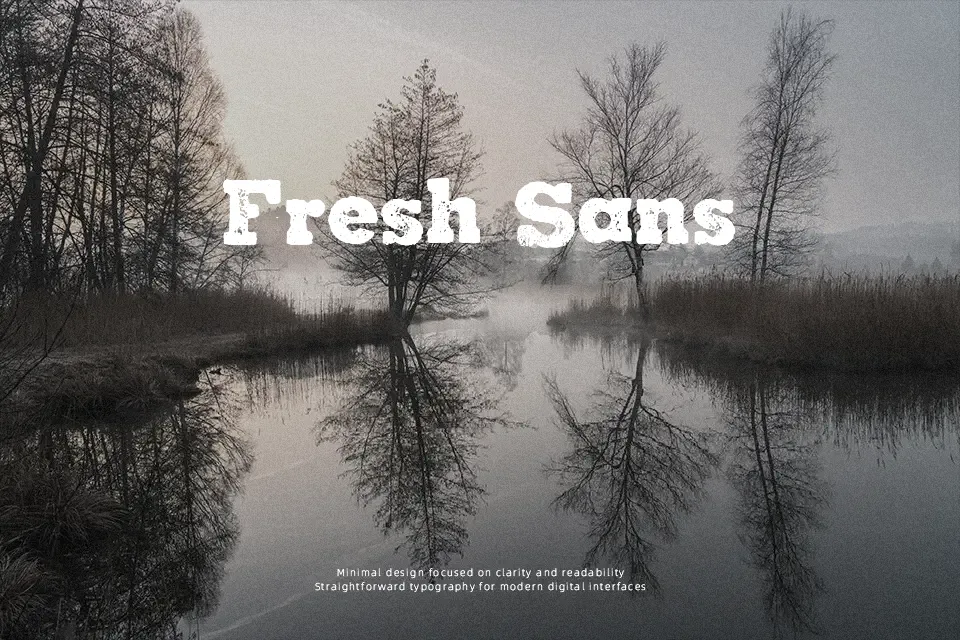 Cacha Font Font Preview for Grunge Social Media