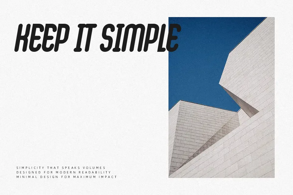 Cactron Font Font Preview for Modern Music