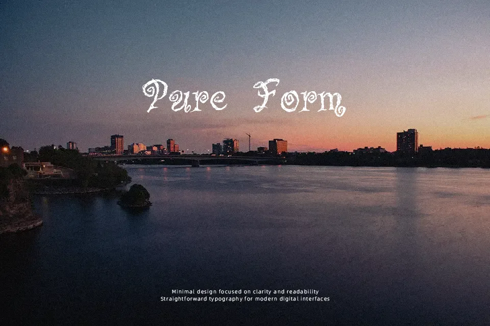 Caffe Latte Font Font Preview for Creative Logo
