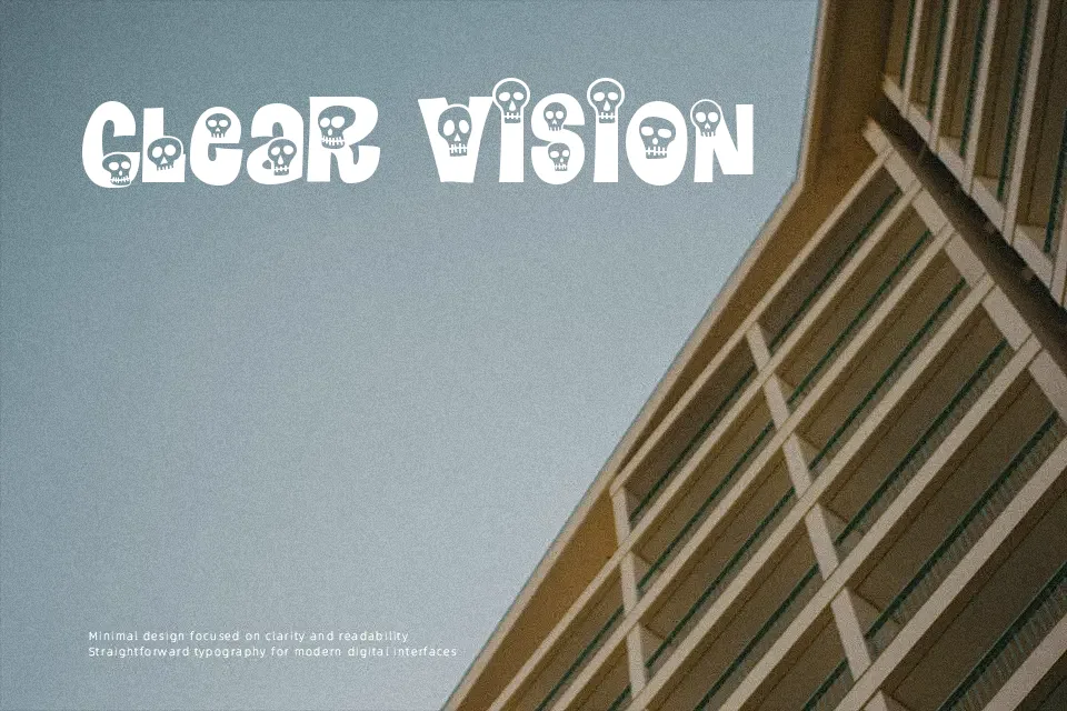 Calaveras Font Font Preview for Horror Halloween