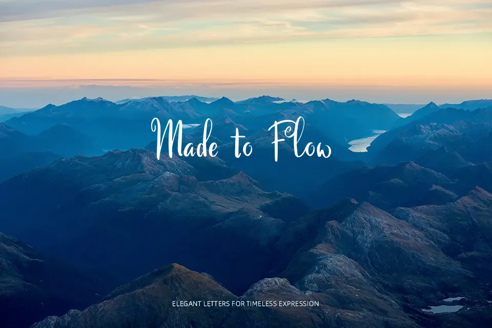 Calinastiya Font Font Preview for Light Social Media