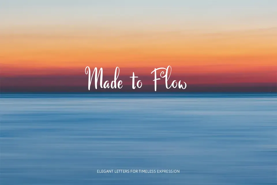 Calinastiya Font Font Preview for Feminine Mood