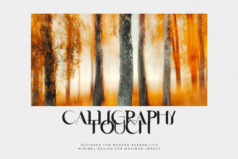 Calista Font Font Preview for Romantic Branding