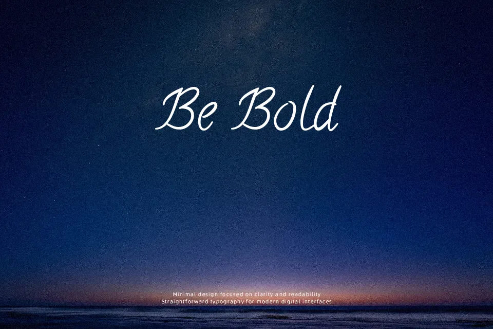 Calligraffitti Font Calligraphy Font Preview for Poster