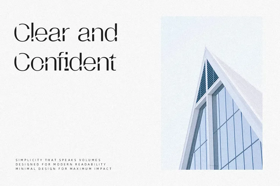 Calton Hosvesk Font Font Preview for Modern Headline