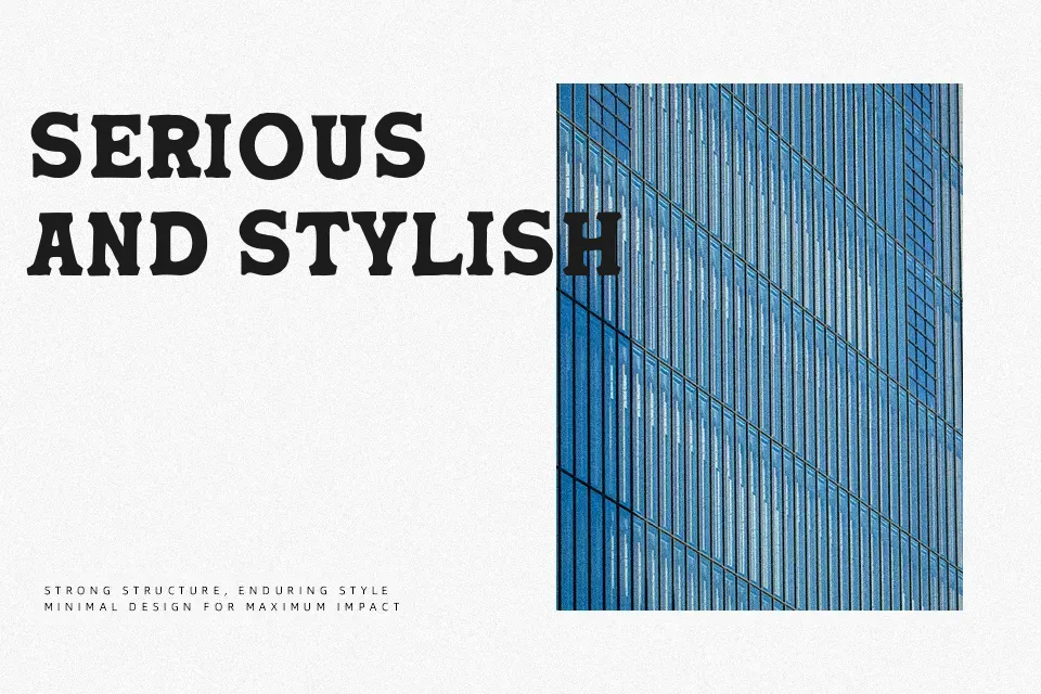 Calvous Font Font Preview for Creative Poster