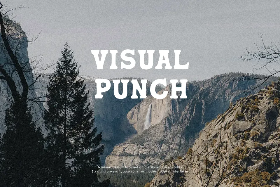 Calvous Font Font Preview for Vintage Branding