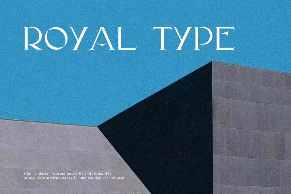 Calvus Font Stencil Font Preview for Branding