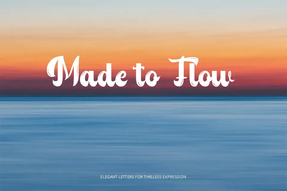 Candy Ballon Font Font Preview for Warm Mood