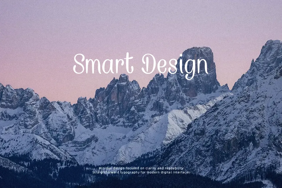 Caneletter Sans Font Decorative Font Preview for Poster