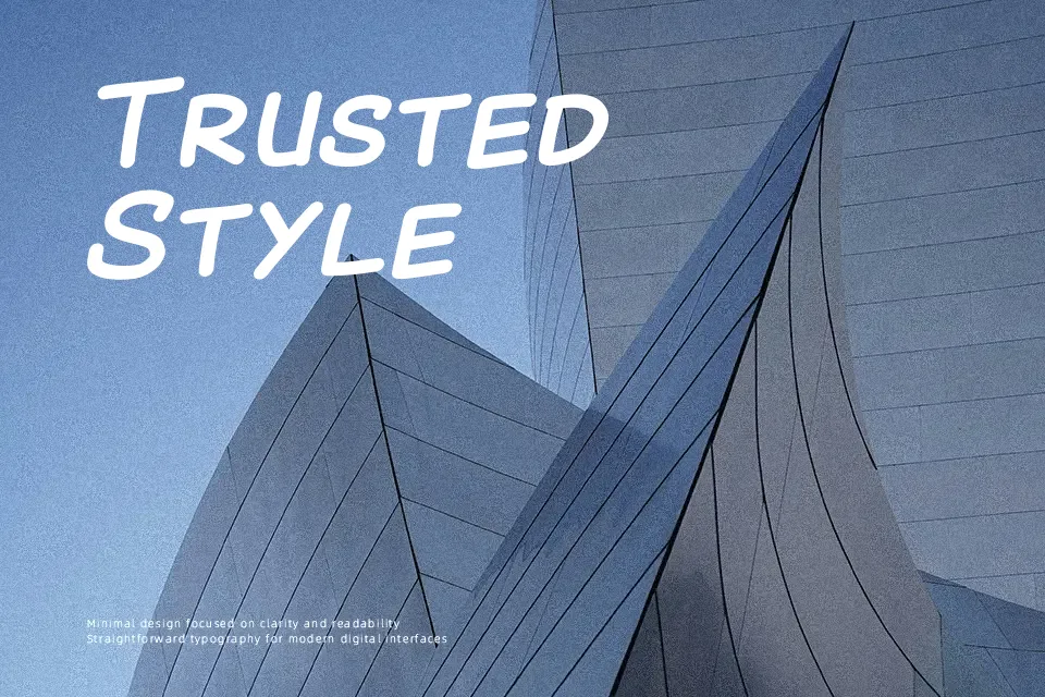Canted Comic Font Font Preview for Bold Mood
