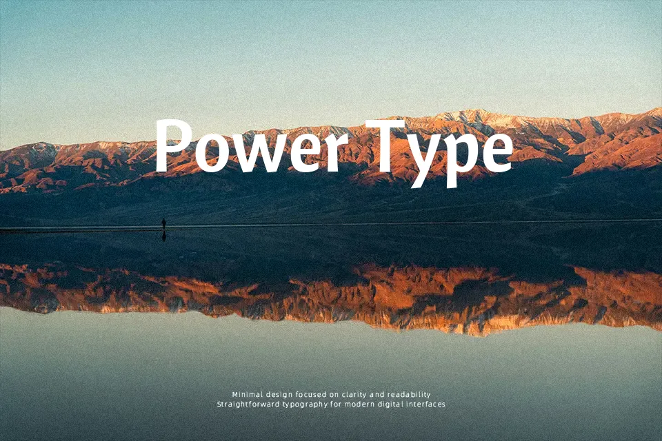 Cantora One Font Font Preview for Dynamic Poster